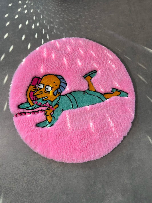 Glam Character Tufted Rug - Playful Cartoon Room Decor - BOYOGO example 2