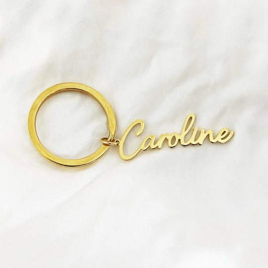 Personalized Name Keychain - custom personalized jewelry detail image 2