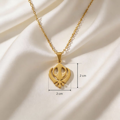 Khanda sahib Necklace – alternate product view