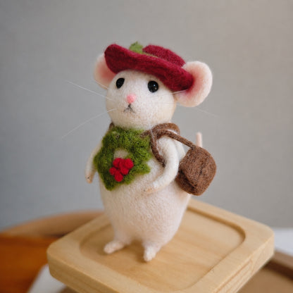 Custom 3D Needle Felted Animal Figurine – main product view