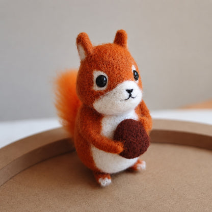 Custom 3D Needle Felted Animal Figurine – personalization and design detail