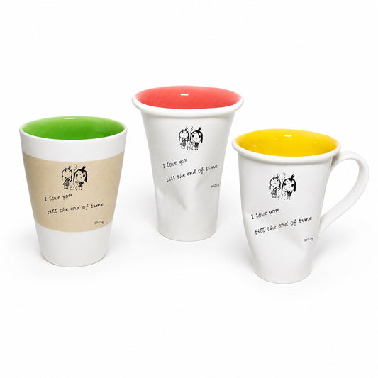 Custom Handwritten Letter Ceramic Mug – Personalized Handwriting & Artwork - personalized gift main product image