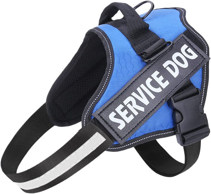Dog Harness, No Pull Easy On and Off Pet Vest Harness, 3M Reflective Breathable & Easy Adjust Pet Halters with – size and style reference