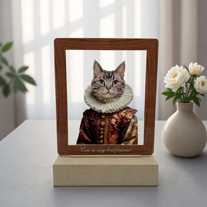 Custom Acrylic Photo Frame with LED Light – alternate product view