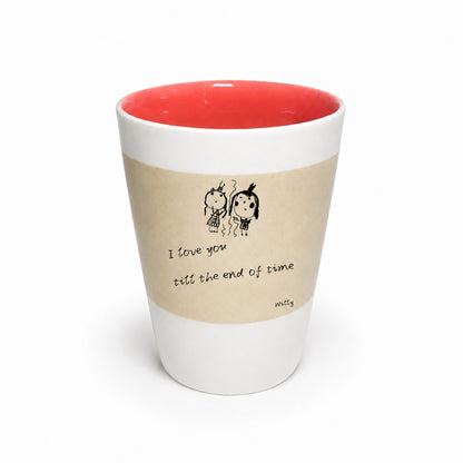 Custom Handwritten Letter Ceramic Mug – alternate product view