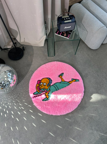 Glam Character Tufted Rug - Playful Cartoon Room Decor - BOYOGO example 4