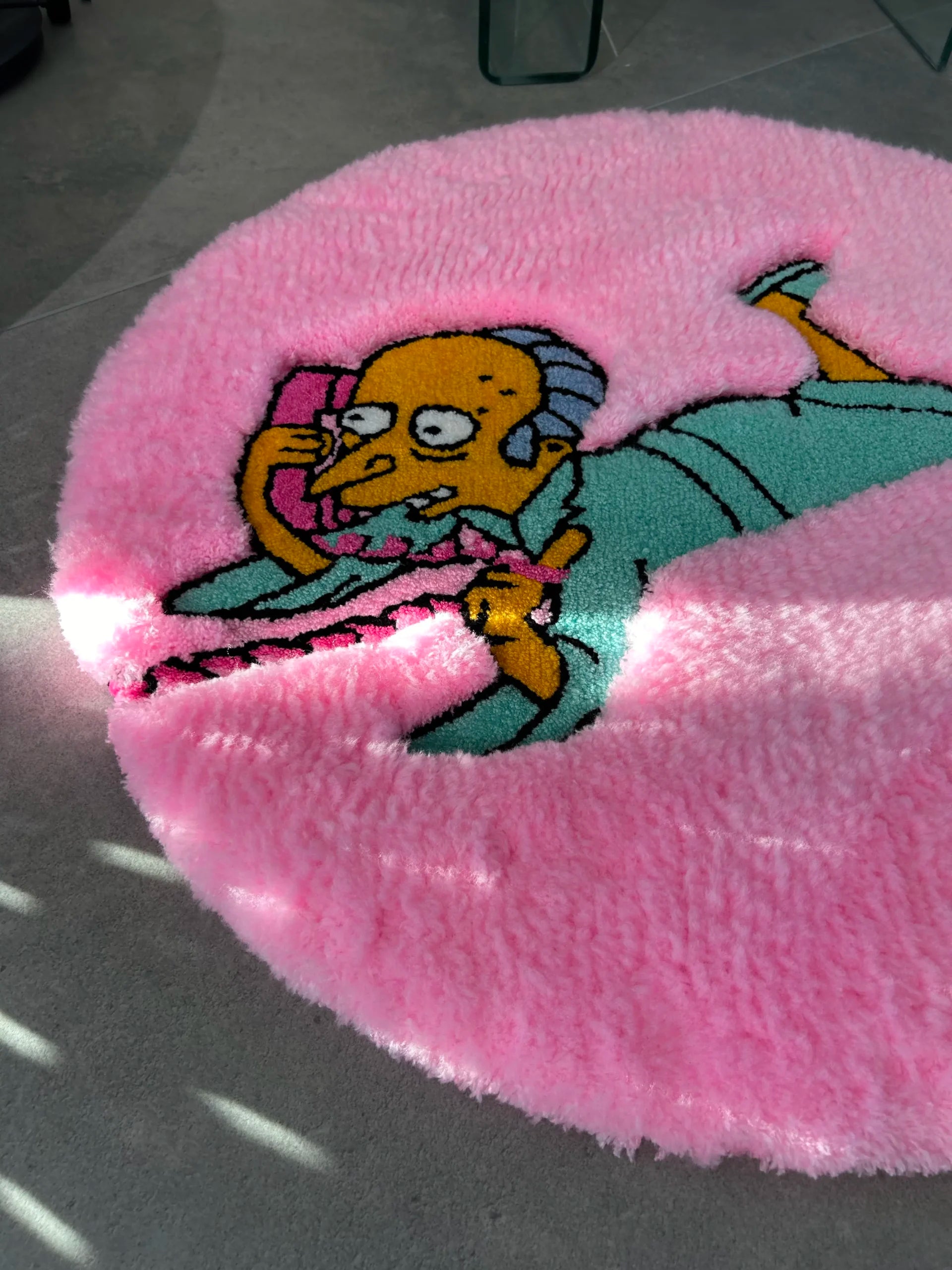 Glam Character Tufted Rug - Playful Cartoon Room Decor - BOYOGO example 3