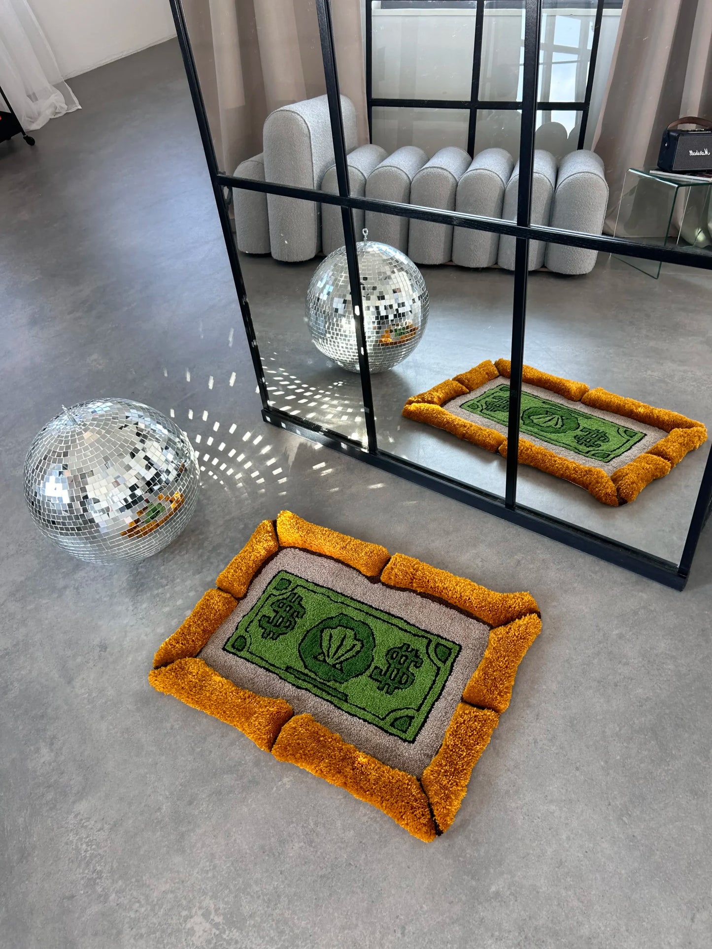 Dollar Sign Tufted Rug - Streetwear Room Decor - BOYOGO example 4