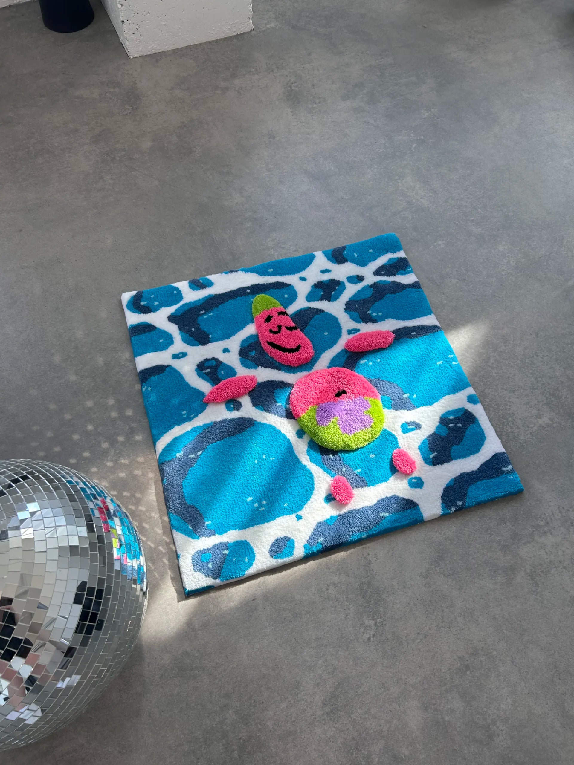 Pink Star Tufted Rug - Cute Pastel Room Accent - BOYOGO example 4