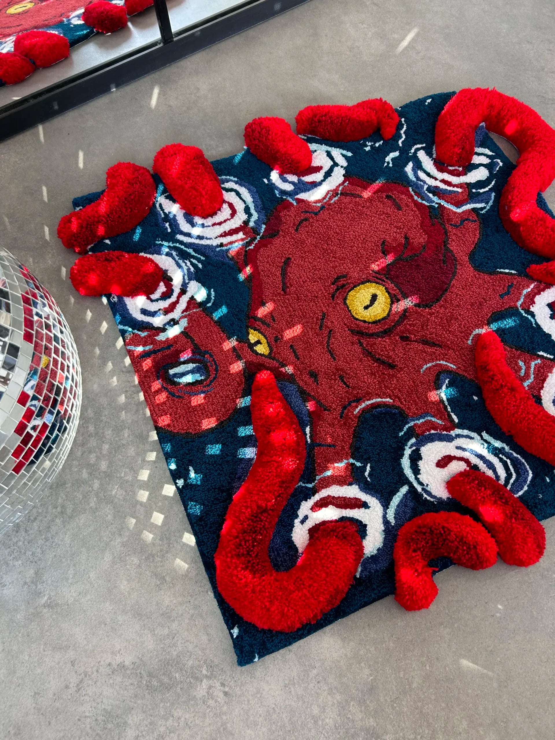 Octopus Tufted Rug - Ocean Inspired Room Decor - BOYOGO example 6