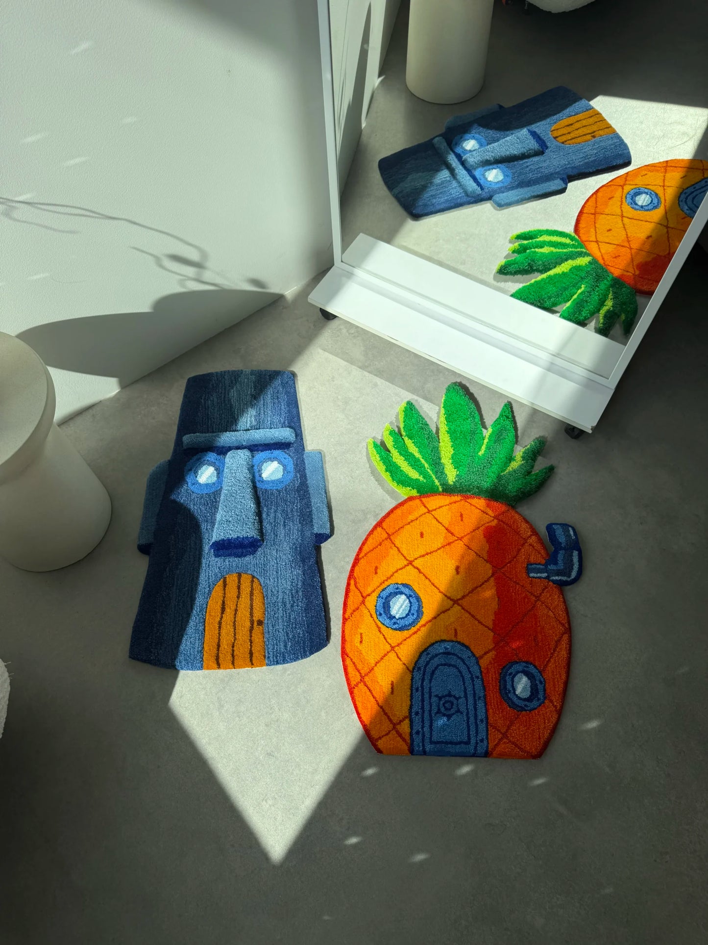 Playful Sea House Tufted Rug - Cartoon Inspired Room Decor - BOYOGO example 5