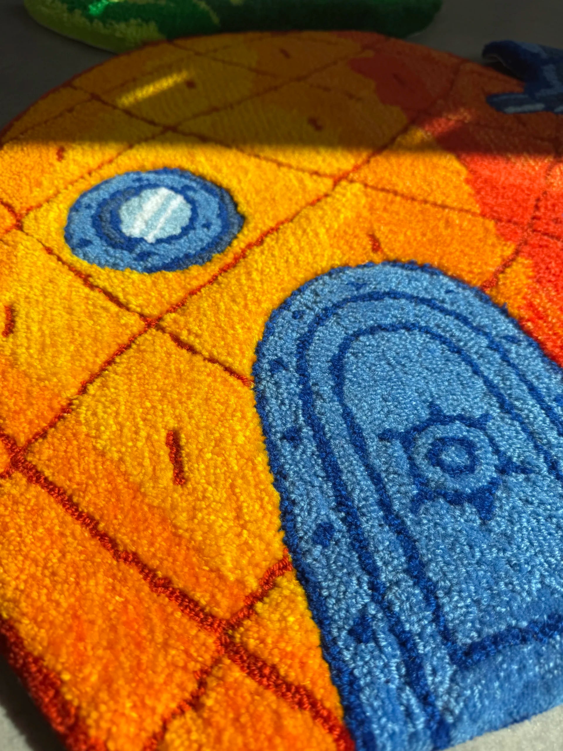 Playful Sea House Tufted Rug - Cartoon Inspired Room Decor - BOYOGO example 4