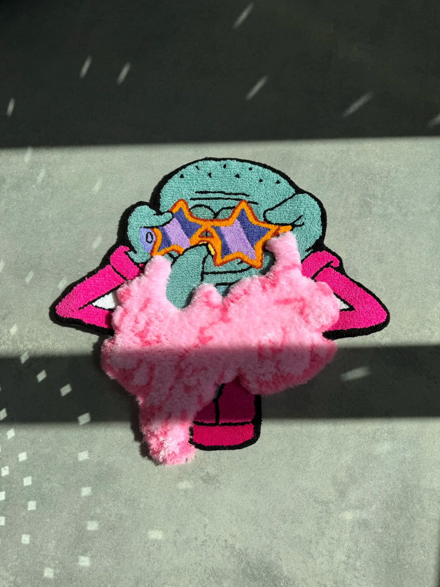 Fancy Squid Character Tufted Rug - Playful Room Decor - BOYOGO example 6