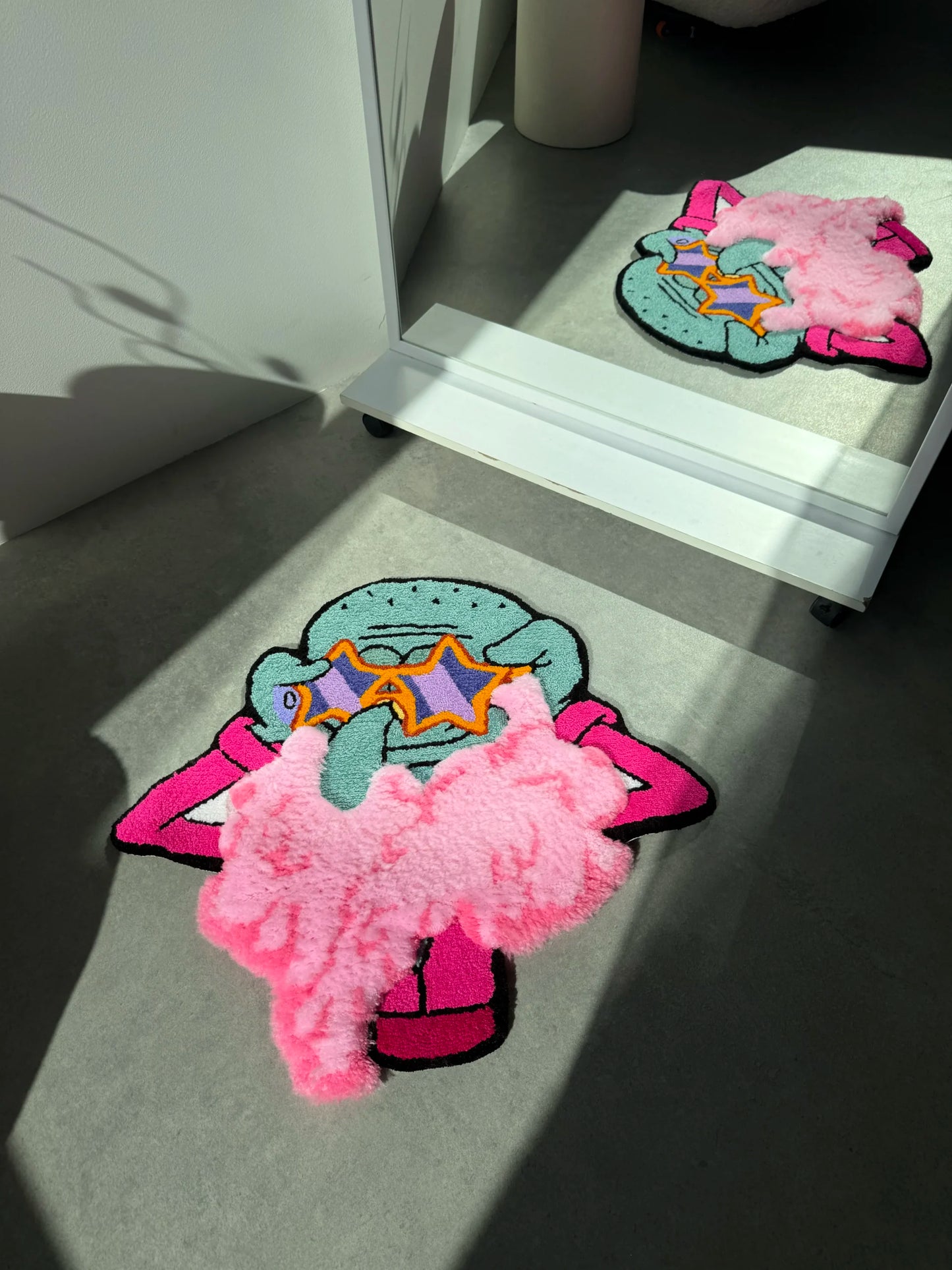 Fancy Squid Character Tufted Rug - Playful Room Decor - BOYOGO example 5