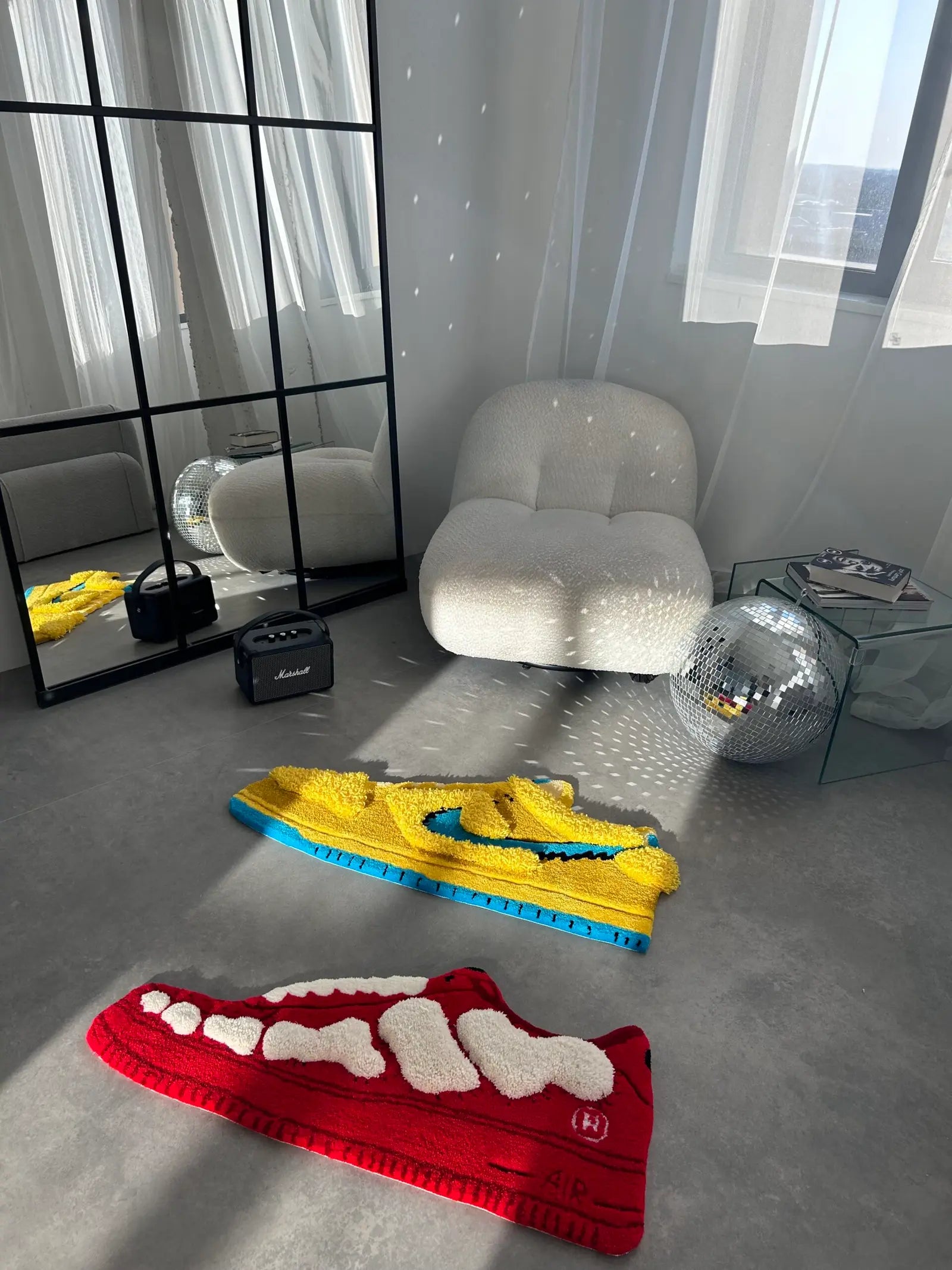 Sneaker Tufted Rug - Streetwear Room Decor - BOYOGO example 6