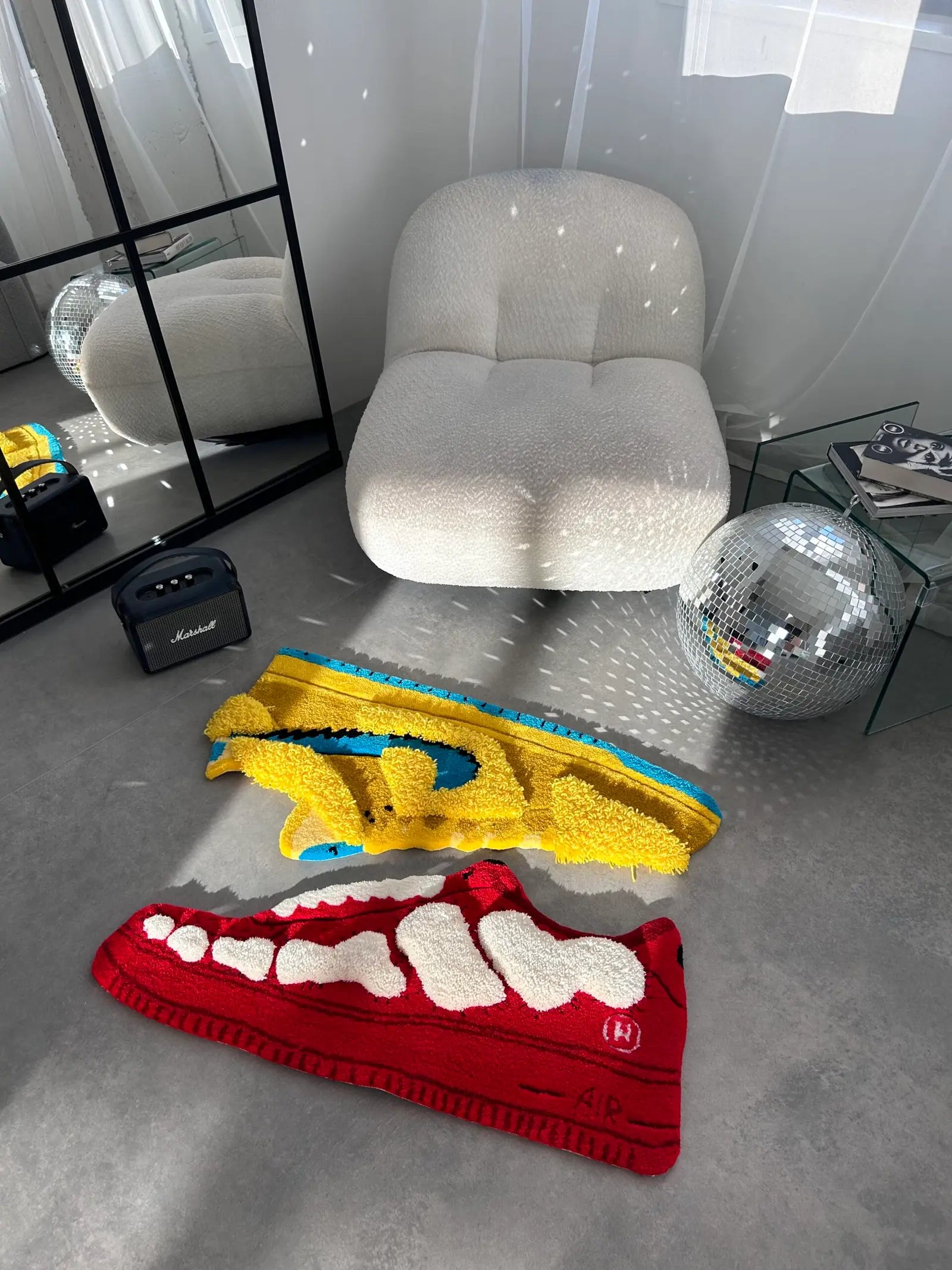 Sneaker Tufted Rug - Streetwear Room Decor - BOYOGO example 5
