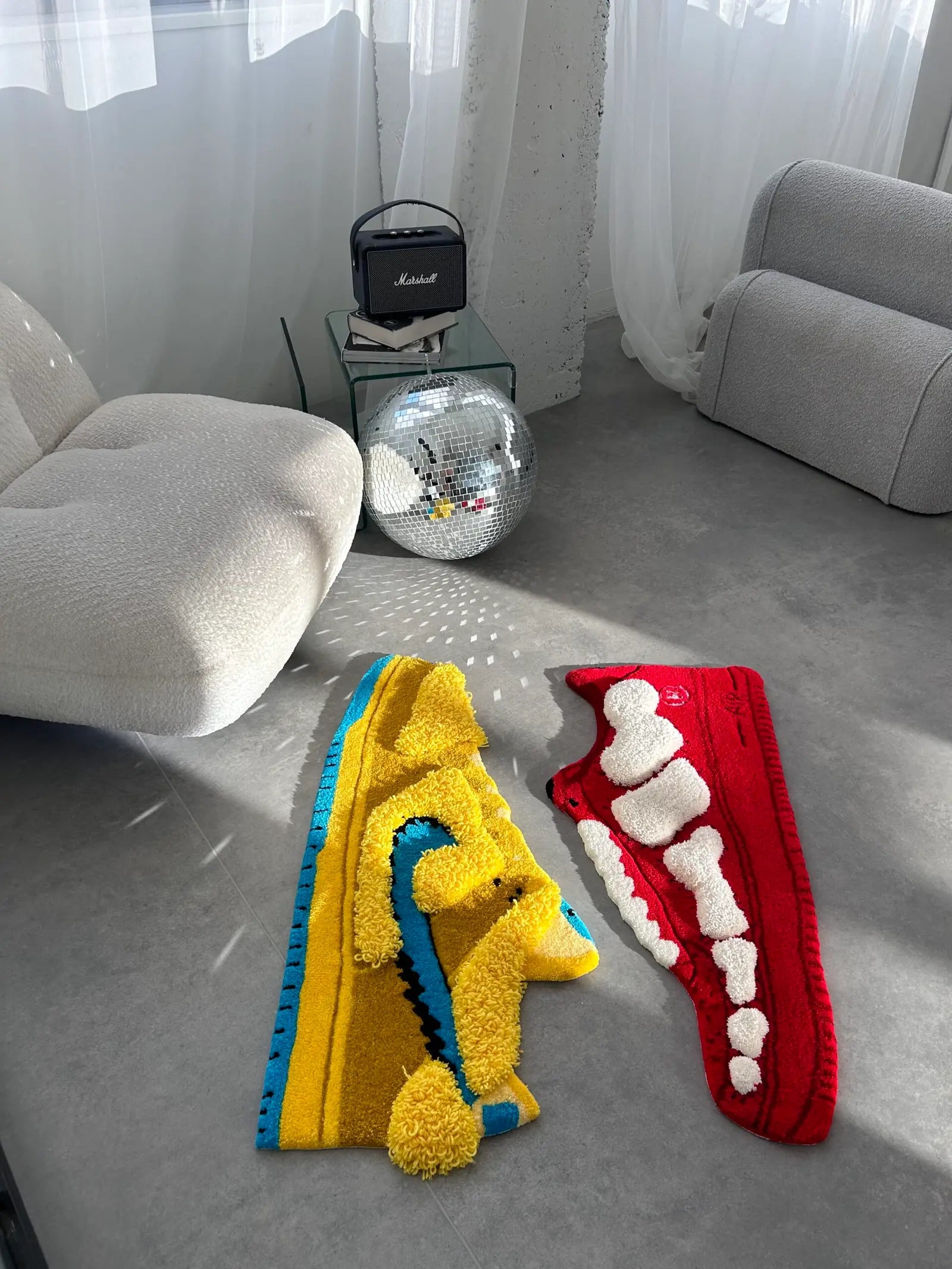 Sneaker Tufted Rug - Streetwear Room Decor - BOYOGO example 4