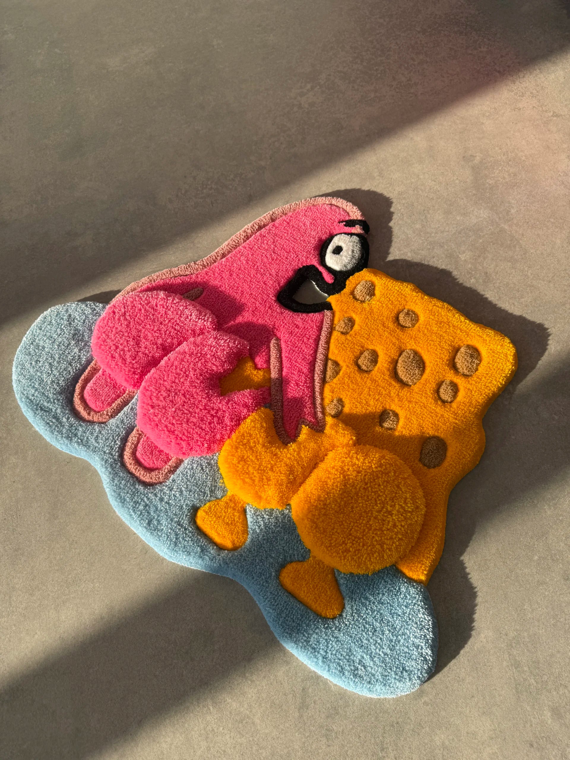 Playful Cartoon Duo Tufted Rug - Cute Room Accent - BOYOGO example 4