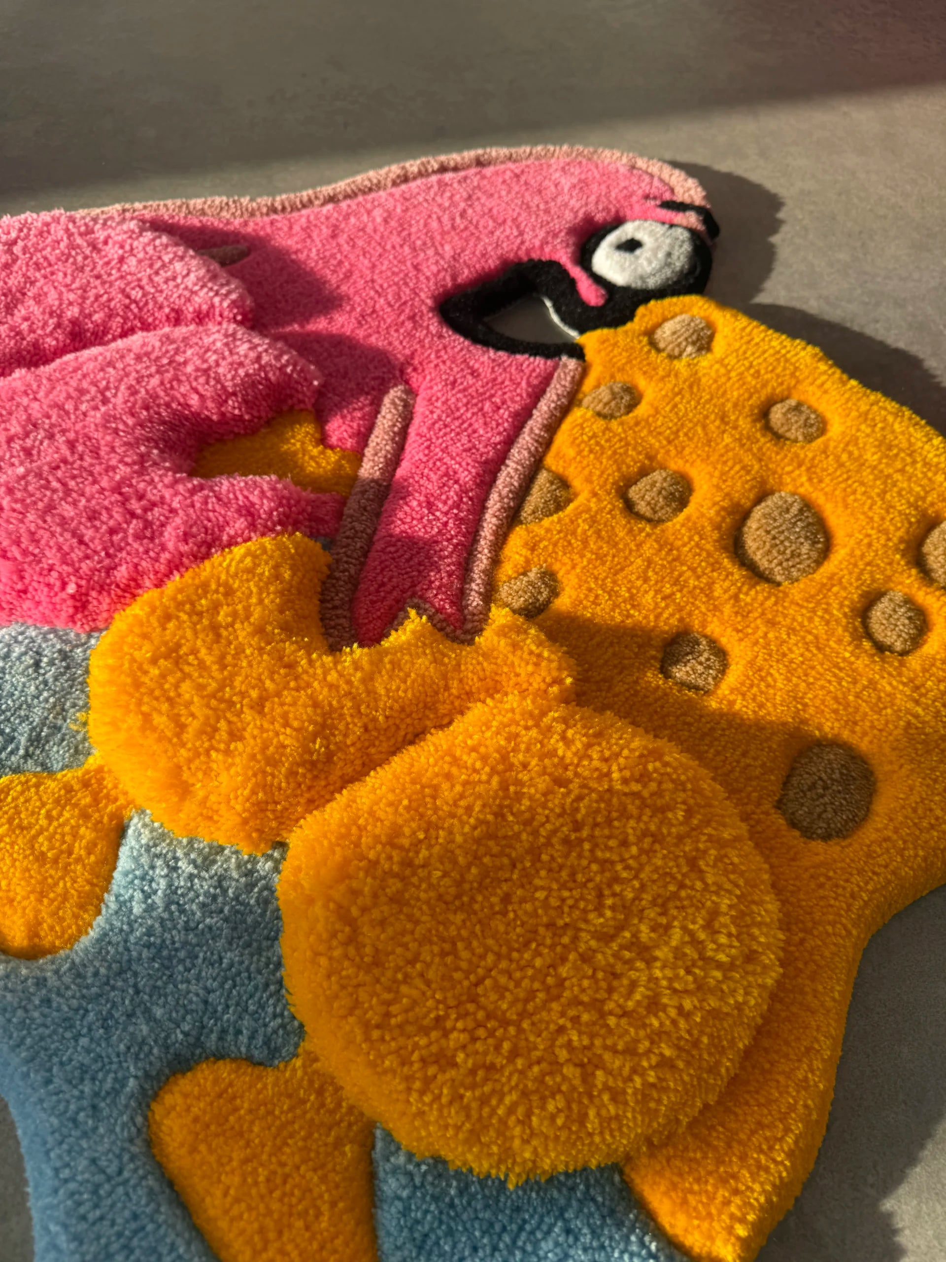 Playful Cartoon Duo Tufted Rug - Cute Room Accent - BOYOGO example 1