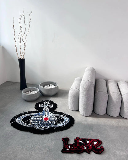 Jewels Tufted Rug - Colorful Statement Room Accent - BOYOGO example 3
