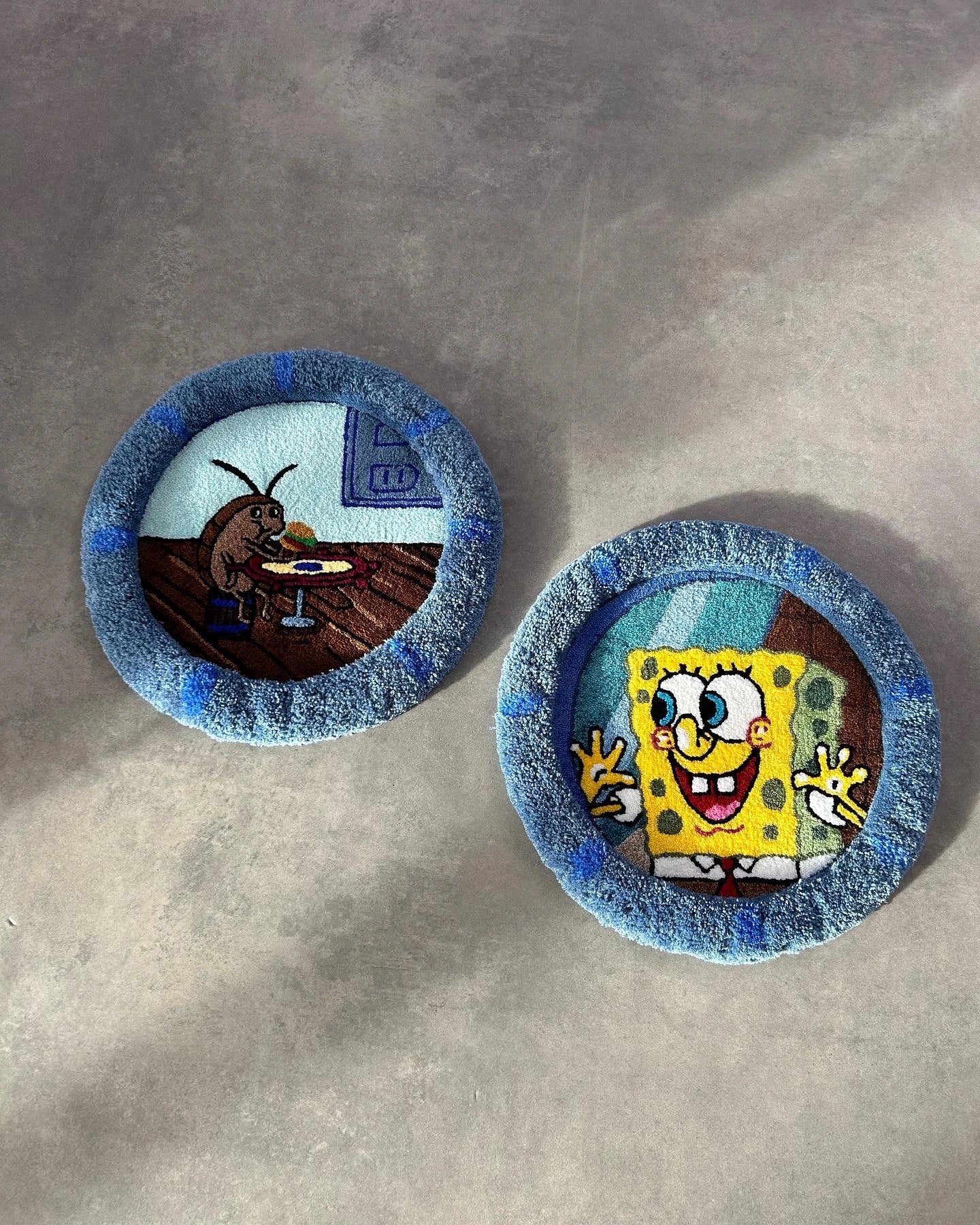 Sponge Character Tufted Rug - Cute Cartoon Floor Decor - BOYOGO example 3