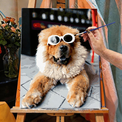 Paint My Pet by Numbers - Personalized Pet Portraits – alternate product view