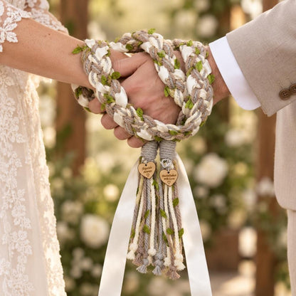 Pastel wedding handfasting cord — original image 2