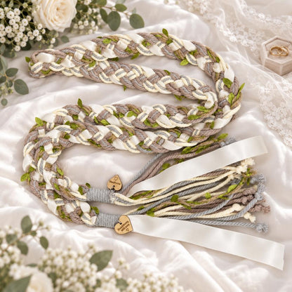 Pastel wedding handfasting cord — original image 3