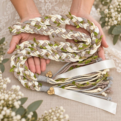 Pastel wedding handfasting cord — original image 4