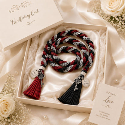 Personalized woven wedding handfasting cord — original product image 7