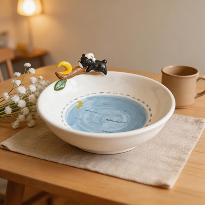Custom Pet 3D Moon Plate – alternate product view