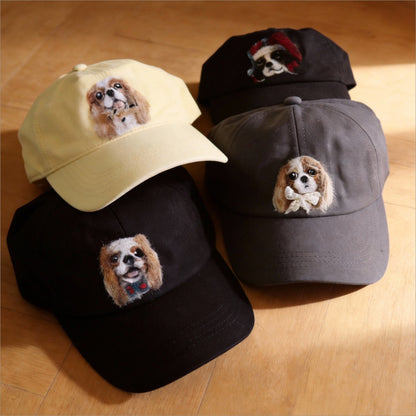 Personalized Pet Portrait Baseball Cap – size and style reference