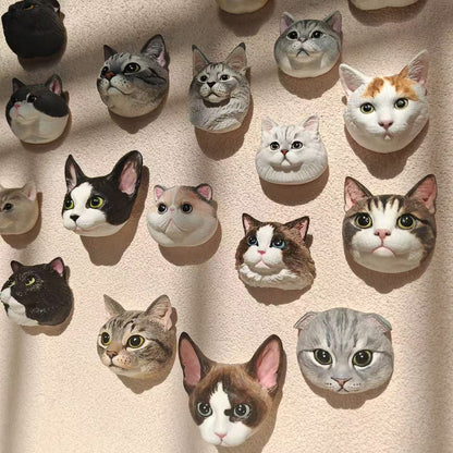 Customized Plaster Pet Sculpture with Magnet – main product view