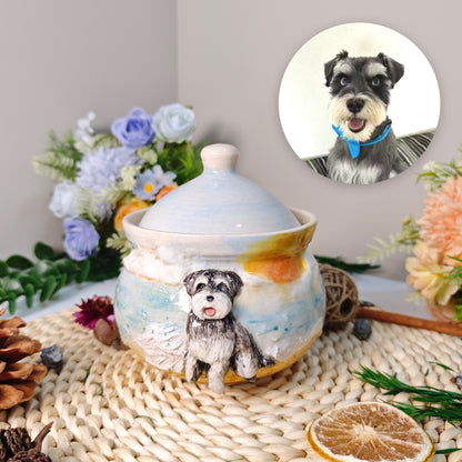 🌊 Custom Pet Photo Urn – main product view