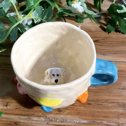 🐾 Custom 3D Pet Climbing Mug – main product view