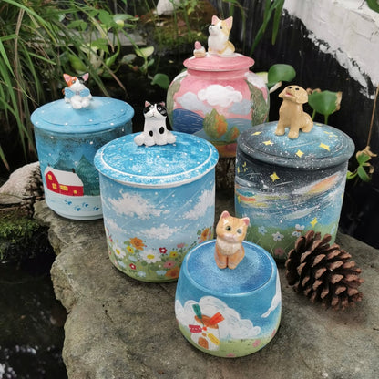 Handmade Pet Urn for Ashes – main product view