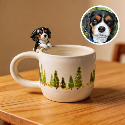 Custom Pet 3D Hanging Mug – alternate product view