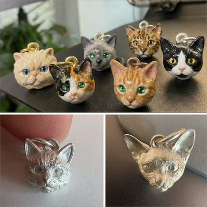 Custom 3D Pet Portrait Pendant – alternate product view