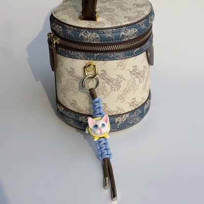 Customizable Pet Clay Keychain – size and style reference