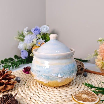 🌊 Custom Pet Photo Urn – close-up product detail