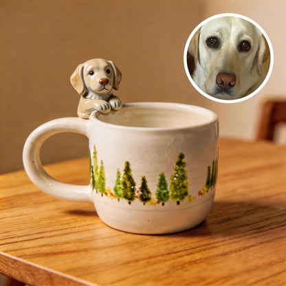 Custom Pet 3D Hanging Mug – personalization and design detail