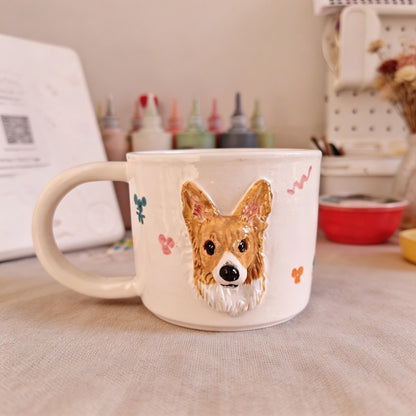 Custom Pet 3D Head Mug – alternate product view