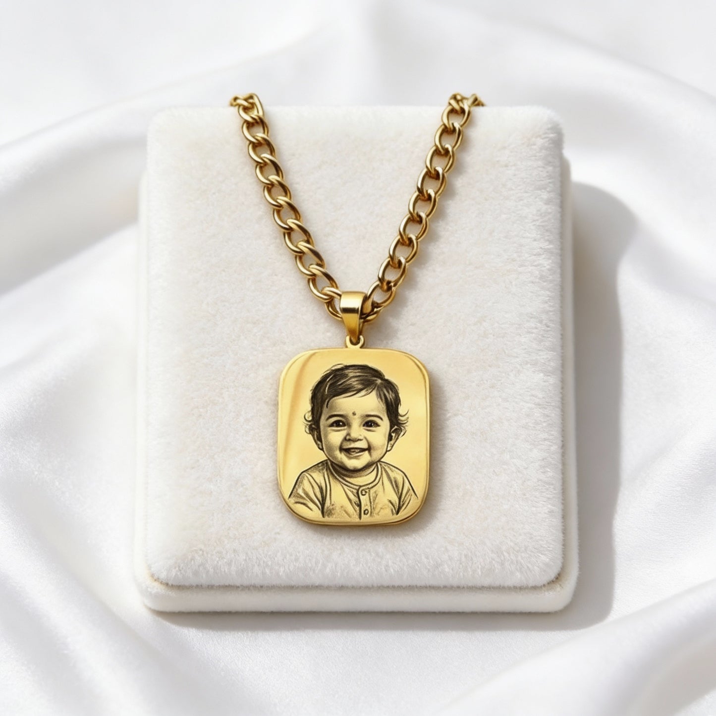 Custom Photo Necklace (MEN)