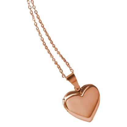 Laser Engraved Heart Locket – material and finish detail