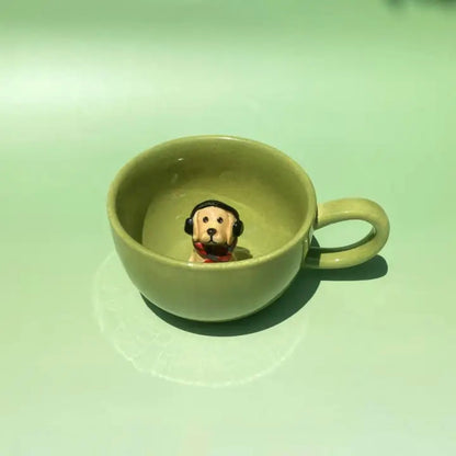 Colorful 3D Pet Mug – personalization and design detail