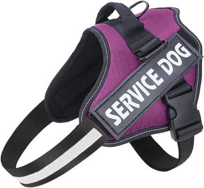 Dog Harness, No Pull Easy On and Off Pet Vest Harness, 3M Reflective Breathable & Easy Adjust Pet Halters with – close-up product detail