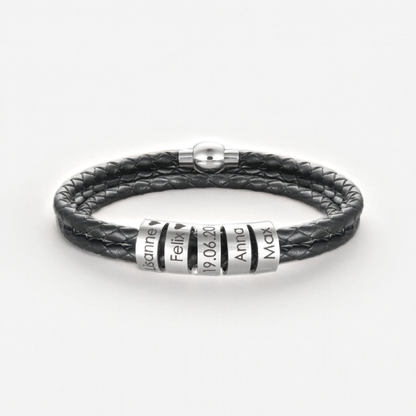Personalized Multiple Name Bracelet for Men – main product view