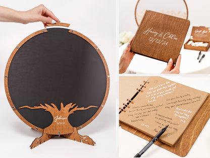 Personalized wedding family tree keepsake