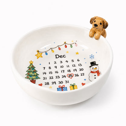 Custom Pet Birthday Memory Bowl – personalization and design detail