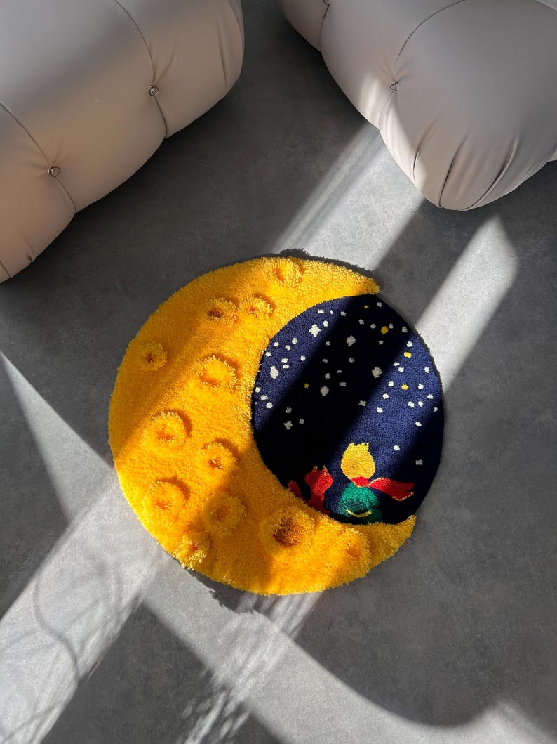 Custom 3D Tufted Rug - Personalized Logo, Text or Pet Portrait Design - example 5